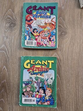 Géant Archie & Betty Veronica Graphic Comic Books - Green Covers #1 #18 80s 90s